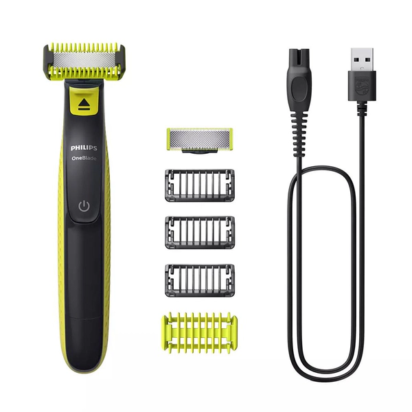 AFEITADORA PHILIPS ONEBLADE QP2824/10 2D BLADE FACE+BODY