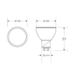 Dicroica Led 7W 100 C Neutro