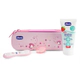 Set Cartuchera Cepillo+Pasta Dental Rosa Chicco