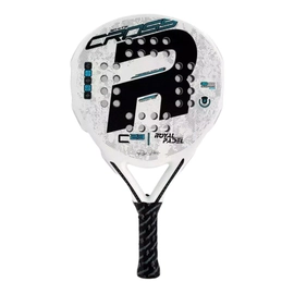 Paleta Royal Padel Cross White Rugosa Profesional
