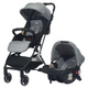 Cochecito Infanti Terrain Ts 2 En 1 Con Huevito Gris
