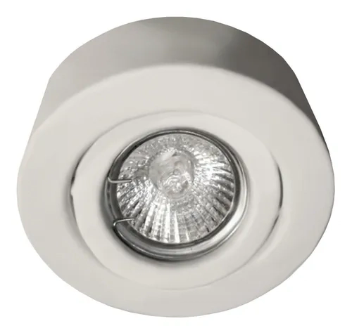 Spot Semi Embutido Movil Dicroica Led 7W 220V Pack X 6 Calido
