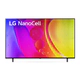 TV LED 4K 50 LG 50NANO80SQA - UHD SMART HDR MAGIC REMOTE BT