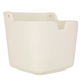 Portasobres de Cerámica 10x10x10 cm Blanco