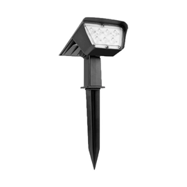 Estaca Jabalina Jardin Led 2W Solar Exterior Cálido Macroled