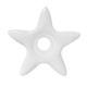 Spot Embutido Estrella Star1 Diametro 200 Mm Hueco 80 Mm Gu10 Blanco