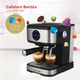 CAFETERA SMART-TEK EXPRESSO CMC960 BARISTA 3x1 con ESPUMADOR Compatible con CAP