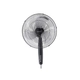 VENTILADOR DE PIE DIGITAL PEABODY PE-VP350 - 20 130W 3 PALETAS METALICAS 3 VELO