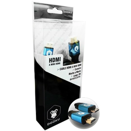 CABLE DOOKU DK-HC20 HDMI CONECTOR MACHO A MINIHDMI GOLD 24K 2 MTS