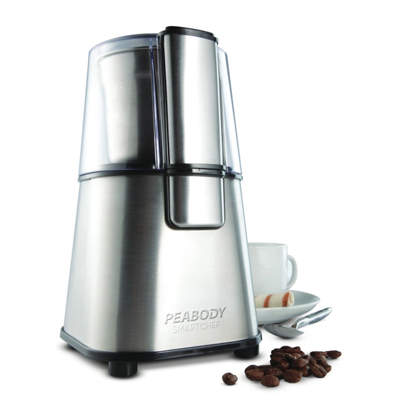 MOLINILLO DE CAFE PEABODY PE-MC9100 ACERO INOXIDABLE