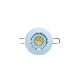 Spot Embutir Dicroica Fundicion Aluminio Ronda Led 7w 18505b