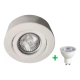 Spot Semi Embutido Movil Dicroica Led 7W 220V Pack X 6 Calido