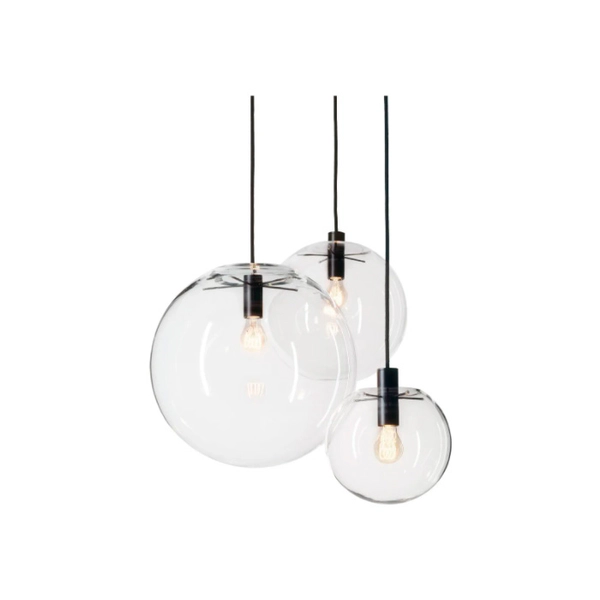 Aplique Lampara Colgante Techo Colgantes Globo Jems Cristal 200MM
