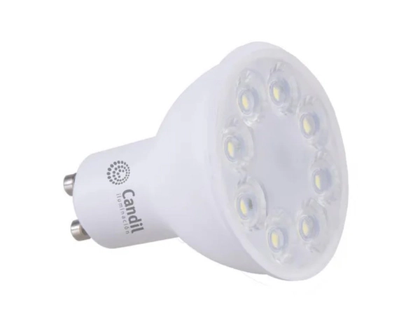 Pack X10 Dicroica Led 7W 30 Calido