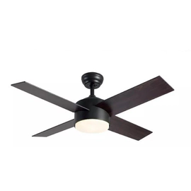 VENTILADOR DE TECHO LAFTDREN 441B 3 VELOCIDADES LED 24W NEGRO