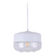 Colgante Vidrio Dayan Vidrio E27 25Cm Blanco
