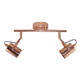Linea Cupido 2 Luces Gu10 Cobre