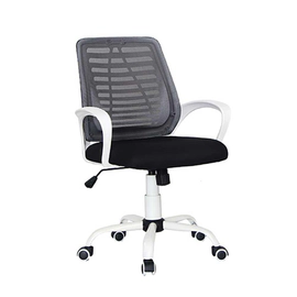 SILLA OFICINA ONEBOX OB-SO7 BAJA NEGRA Y BLANCA