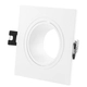 Spot Embutido Cuadrado Dicroica Matt1 Antidesl Gu10 93 X 93 X 29 Mm Blanco
