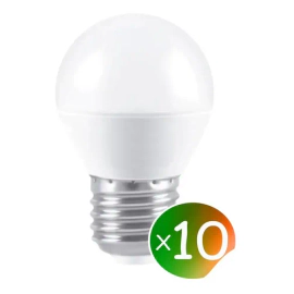 Pack X 10 Lampara Led Gota 6w 40w Macroled Fria