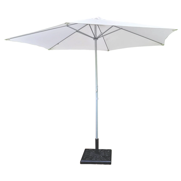 PARASOL DE ALUMINIO CEC 27 METROS COLOR GRIS (7798037325649)