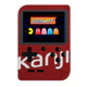 CONSOLA KANJI KJ-POCKET AV TV CABLE USB MAS DE 400 JUEGOS ROJA