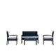 Set de Sillón Doble + Individuales + Mesa Avelino XS-ETS025A