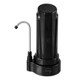 Purificador de Agua Sobre Mesa Dvigi Aqua CloroZero Negro