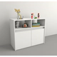 Mueble Juguetero Guardado Organizador 3037 Juguetes Ruedas Blanco