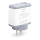 Cargador Doble Usb TGW Ichar35G Blanco De Pared