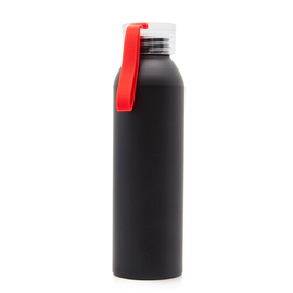 Botella Aluminio Tahg C/Handle - Gris / Rojo