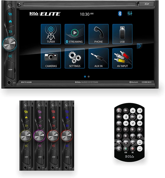 Autostereo Boss Elite BV745B Pantalla Tactil 6,95" Multicolor