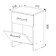 MESA DE LUZ ORLANDI JA 108 BAHIA - JACARANDA 1 CAJON 1 PUERTA