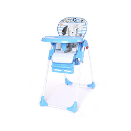 Silla De Comer Giselle Regulable Y Reclinable Conejo Celeste