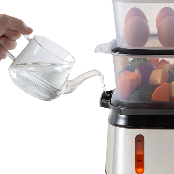 Vaporera Digital Liliana Naturalchef 950W 3 Niveles | Garbarino