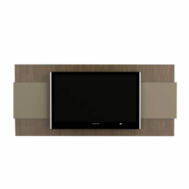 PANEL TV LED TABLES 1044 CNG MINIMAL - NOGAL GRIS CUBANITA 65 INC SOPORTE