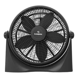 Ventilador de pared y de piso Solei IV16 negro 5 palas 16"