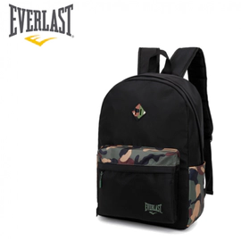 Mochila Everlast Escolar 17 Pulgadas Color Black 21574