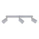 Aplique Linea Sur 3 Luces Dicro Gu10 Blanco
