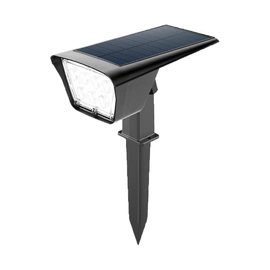 Estaca Jabalina Jardin Led 2W Solar Exterior Frío Macroled