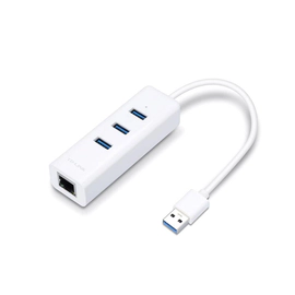 PLACA DE RED TP-LINK UE330 USB 3.0 / ETHERNET GIGABIT RJ45 +MINIHUB