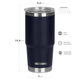 Vaso con Doble Pared Waterdog BORDA700IN 700 ml Azul Acero