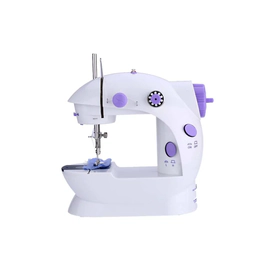 Mini Maquina de Coser Suono HOG0054 220V Blanca y Violeta