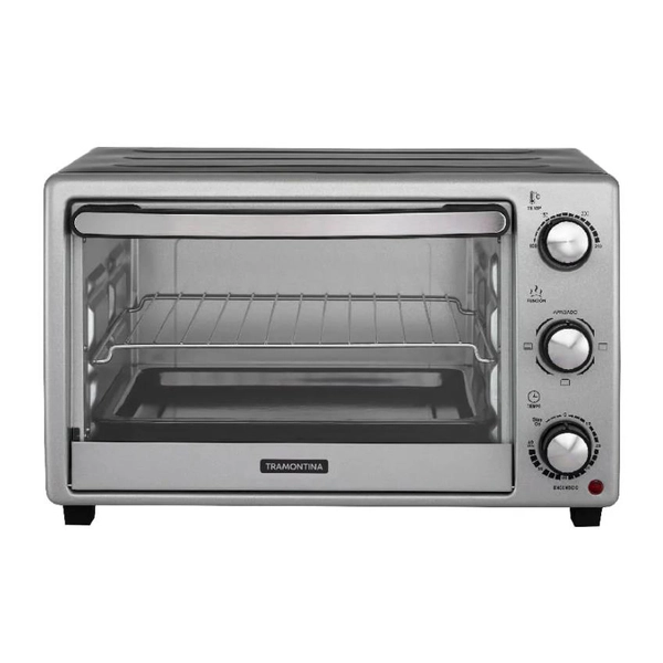 HORNO ELECTRICO TRAMONTINA SILVER GLASS COOK - 30LTS (GLASS COOK 30L HEG)