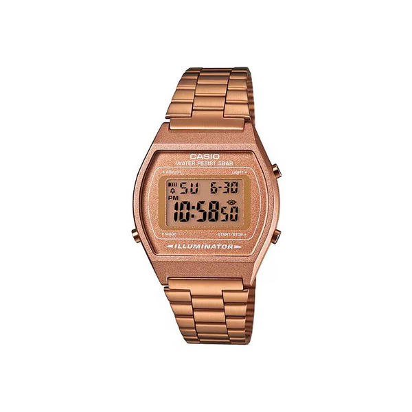RELOJ CASIO VINTAGE B-640WC-5A - COBRE PULSERA DIGITAL