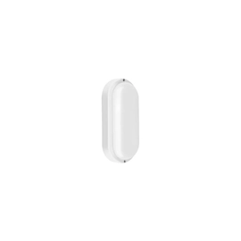Tortuga Ovalada Blanco Led 12W Ip54 Calido