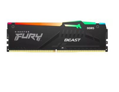 Memoria Ram Ddr5 16gb 5200mhz Kingston Fury Beast Rgb Gaming