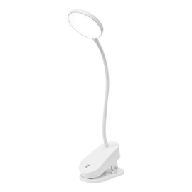 Lampara Velador Portatil Led Carga Usb Clip Alpaca Alp-en-06