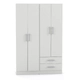 PLACARD NORDICA ORLANDI BL 3522 BAHIA - BLANCO 4 PUERTAS 2 CAJONES