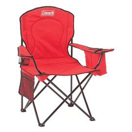 Silla Plegable Camping Director Coleman Grande 148kg C/enfr - Red